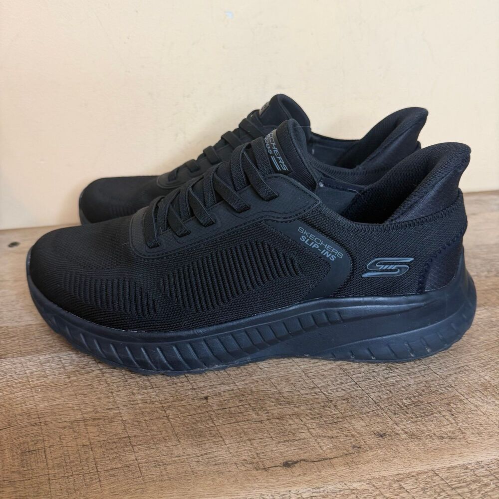 Skechers Slip-Ins Archfit extra wide men’s shoes black size 9.5